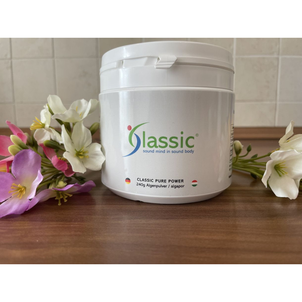 Classic zöld alga por, 1 doboz, 240 gr kiszerelés