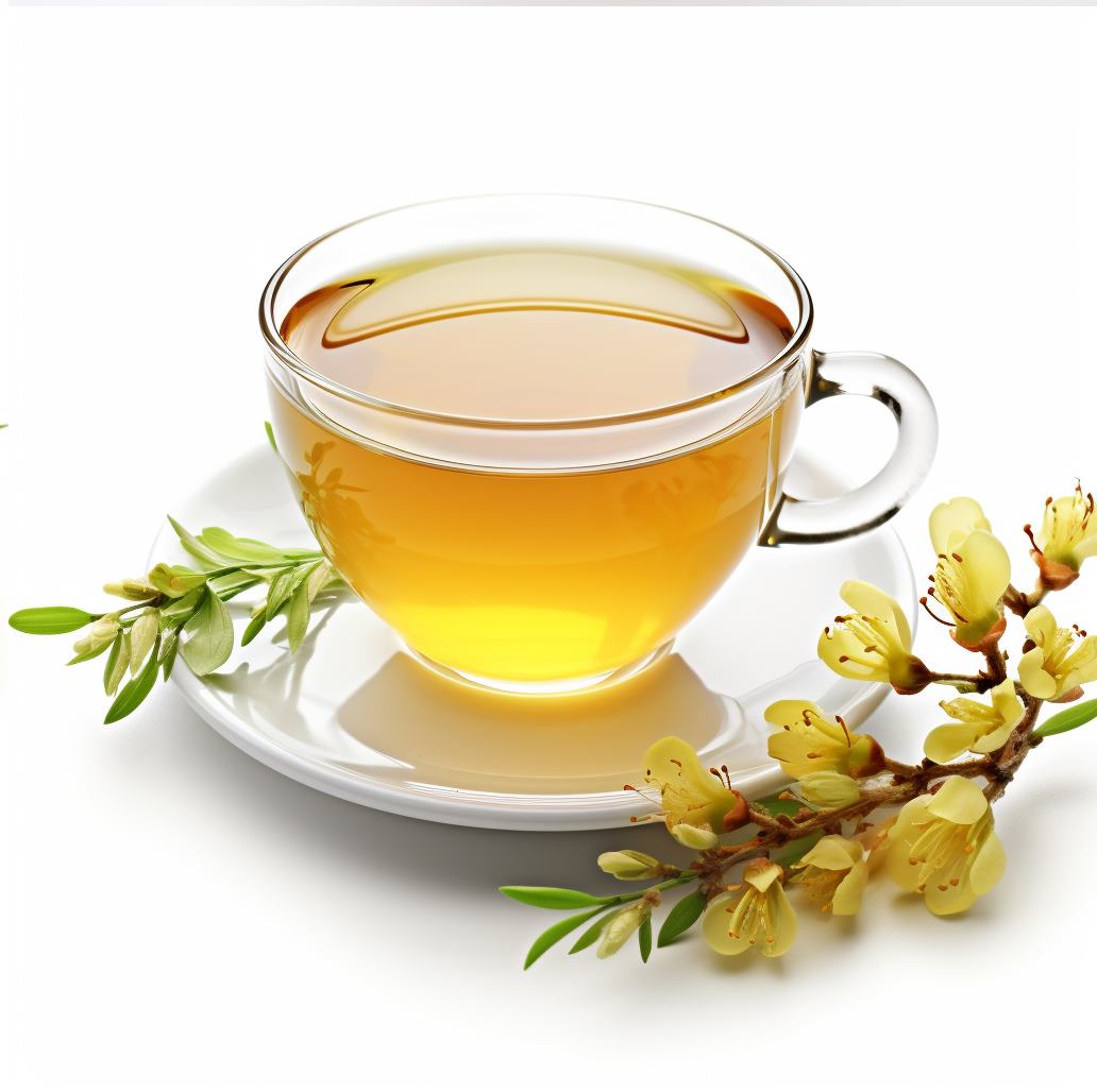 Akáctea zöld algával