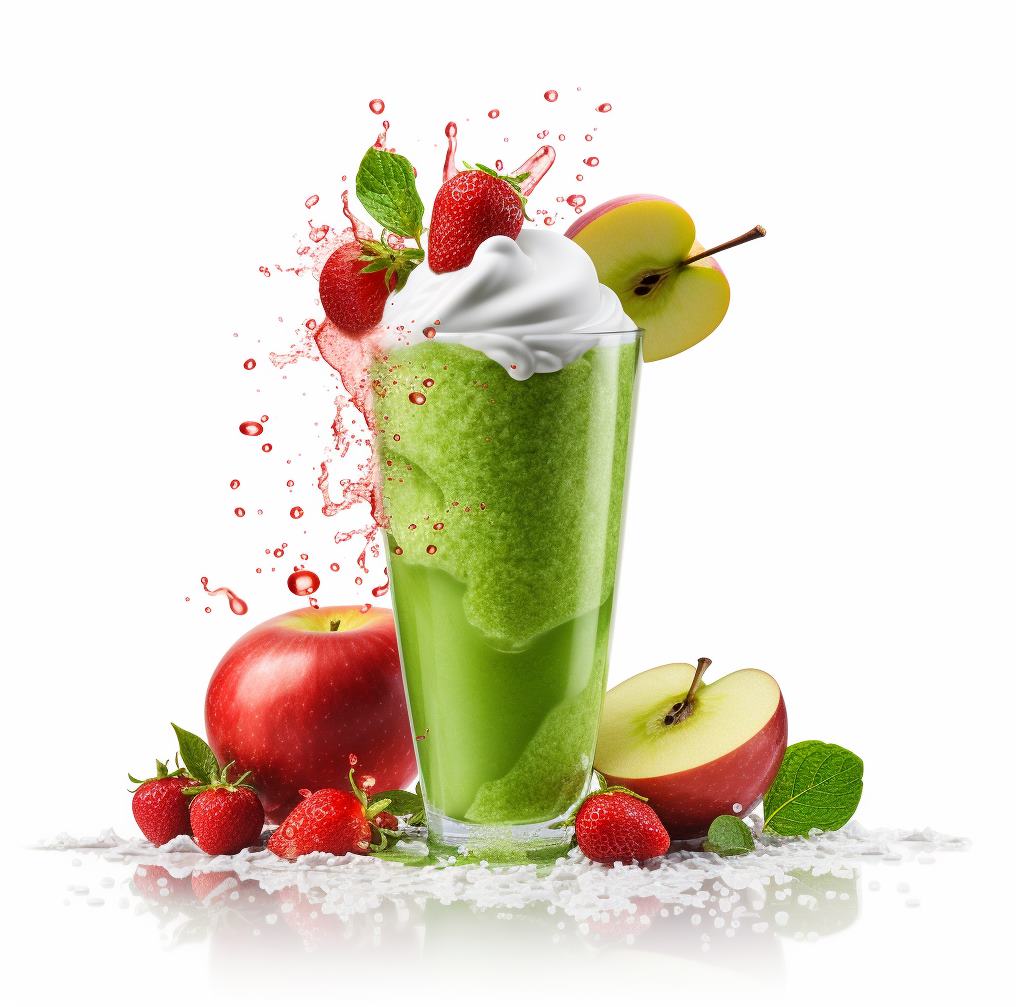 Almás turmix algával